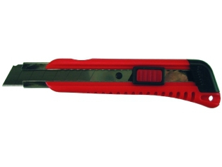 Universalmesser 18mm L160mm CUTTER 2000, rot